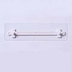 BDRP 타원형 구멍 벽걸이 타공판 B030 스트랩 벽부형 22 x 6cm, 2개