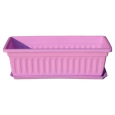 사인포스트 파스텔톤 배란다 옥상 텃밭 화분, 퍼플, 1개