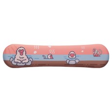 Daon 記憶泡棉堅固護腕墊 鍵盤託 浴室猴子 M 380 x 80 x 18 mm, 1個, 混合色