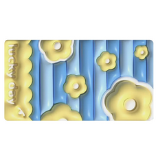 다온 滑順長桌墊 Type 1 1000 x 500 x 3 mm, 1個, 混合色