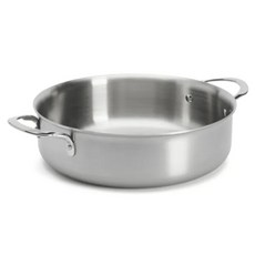 de Buyer 畢耶 Alchimy系列 主廚雙握耳料理鍋, 1個, 銀色, 28cm