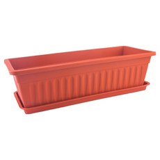 사인포스트 개인텃밭 배란다 옥상 텃밭 화분, 브릭 레드, 1개