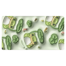 Daon 滑順長桌墊 Type 3 800 x 400 x 3 mm, 1個, 混合色