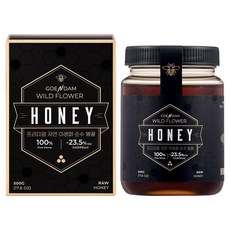 고은담 프리미엄 자연 야생화 순수 벌꿀, 1개, 500g