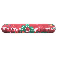 Daon 記憶泡棉柔軟護腕墊 鍵盤託 雪人 L 440 x 80 x 18 mm, 1個, 混合色