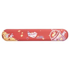 Daon 柔軟記憶棉穩固護腕墊 鍵盤託 牛奶茶 L 440 x 80 x 18 mm, 1個, 混合色