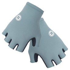 Silence 高級MTB公路自行車騎士半指手套雙手組, 1套, 淺藍色
