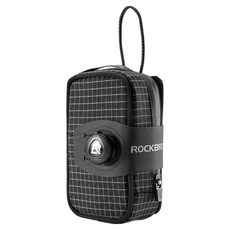 ROCKBROS 洛克兄弟 水壺架輕巧自行車座墊包 P010, 1個, 格紋