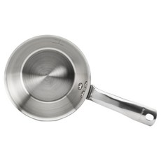 de Buyer 畢耶 Alchimy系列 3層專業不鏽鋼單柄萬用鍋, 1個, 20cm, 銀色