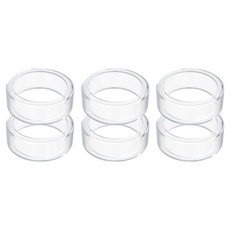 스페이스쉴드 MSI 클로 A1M 호환 게이밍 스틱 가드 아날로그 스틱 Protect Lite 실리콘 갈림방지 링, 투명, 6개