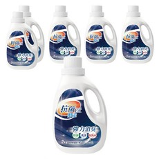 優淨坊 酵素抗菌濃縮洗衣精 白麝香, 2kg, 6個