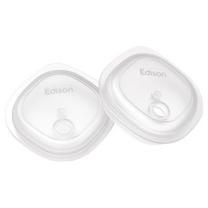 Edison 透明矽膠雙手柄吸管杯蓋, 1個