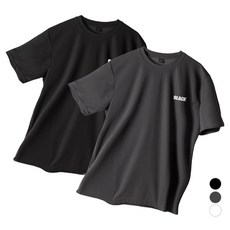 blackmonsterfit 男女通用 BLACK Coolon 短袖訓練T恤 2件組
