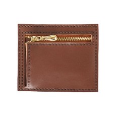 ARTJOY DIY皮革工藝卡夾製作套組, 布魯克林棕, 1套