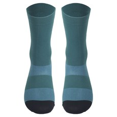 사일런스 프리미엄 사이클삭스 무봉제 자전거양말, 피콕그린, 1세트