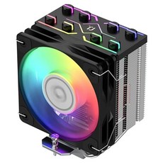 iHTP ARGB CPU散熱器 J8, 黑色, 1個