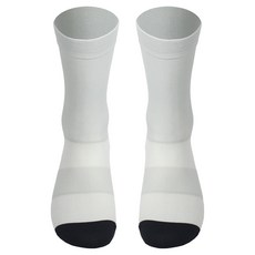 사일런스 프리미엄 사이클삭스 무봉제 자전거양말, 그레이, 1세트