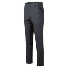 CONFIAR 男士皮革點綴隱藏式鬆緊帶高爾夫長褲 TC7801