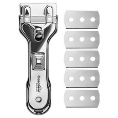 Casabeni 電磁爐刮刀 + 刀片5入組, 1套, 單一顏色