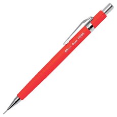 Pentel 飛龍文具 製圖自動鉛筆 螢光紅 P205-FB, 0.5mm, 1個