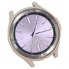 우먼스9999 갤럭시워치 4 클래식 호환 하드프레임 케이스, 베이지, 1개