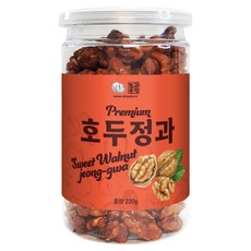 Nuts Factory 頂級蜜餞核桃罐, 1個, 220g