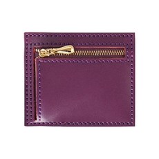 ARTJOY DIY皮革工藝卡夾製作套組, 梅紫, 1套