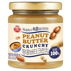 오뚜기 땅콩버터 크런치, 300g, 1개