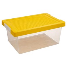 La Moare積木收納盒 積木收納箱, 黃色, 1個