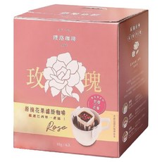 璞珞珈琲 玫瑰原摘花果濾掛咖啡, 10g, 1個, 6個裝