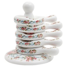 SMF 英格蘭 Ringory 餐具筷匙架組, 單一顏色, 筷勺架 5入+收納架, 1套