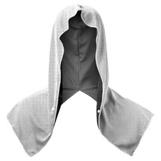 핏기어 냉감 후드 타올, 그레이, 1개