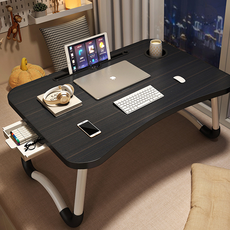 핫템온 실속있는 다용도상 카드홀더 + 컵받침 + 서랍 60 x 40 x 28 cm, 블랙