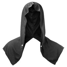 Fit Gear 涼感連帽毛巾, 1個, 黑色