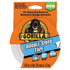 GORILLA 雙面膠帶 35mm x 7.3m 灰色, 1個