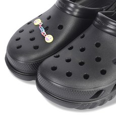 crocs 卡駱馳 Jibbitz 粉彩笑臉鏈 10013010, 1個, 混合色