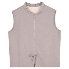 CHATELAINE 棉質尼龍拉鍊背心 HCBWVT202