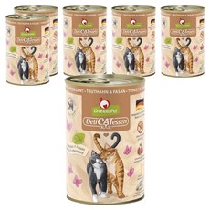 GranataPet 葛蕾特 精緻食光主食系列 貓罐 6號, 火雞 + 雉雞, 400g, 6罐