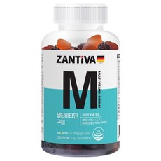 ZANTIVA Natural Plus 綜合維他命軟糖, 120錠, 1個