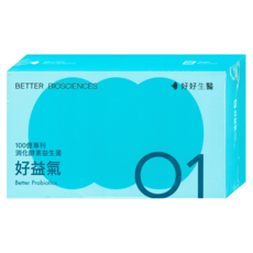 BETTER BIOSCIENCES 好好生醫 好益氣膠囊 0.5g, 1個, 30顆