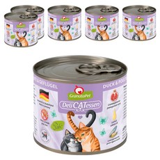 GranataPet 葛蕾特 精緻食光主食系列 貓罐 1號, 鴨肉 + 禽肉, 200g, 6罐