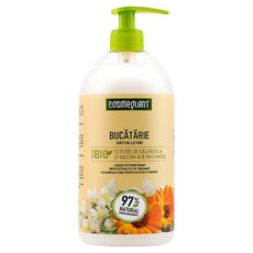 COSMEPLANT 摩爾多瓦 大容量廚房專用淨味洗手乳 金盞花&金合歡, 1瓶, 1L