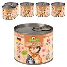 GranataPet 葛蕾特 精緻食光主食系列 貓罐 6號, 火雞 + 雉雞, 200g, 6罐