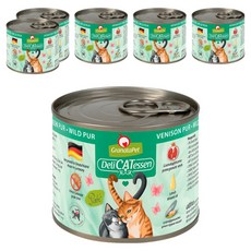 GranataPet 葛蕾特 精緻食光主食罐系列 貓罐 12號, 鹿肉, 200g, 6罐