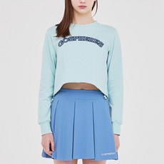 Gospheres 女款 ARCH LOGO 短版大學T PW3UMT10