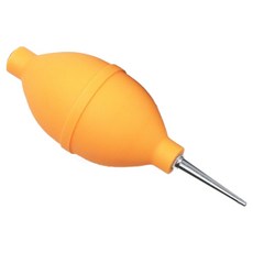 노베라나 카메라 키보드 먼지 제거 청소 블로워, 1개, 오렌지