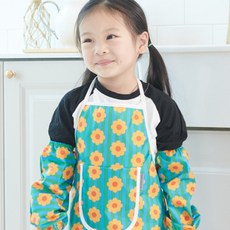 BEBE CHOUETTE 圖案圍裙 + 袖套 + 防水袋組合