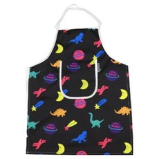 BEBE CHOUETTE 圖案圍裙 + 頭巾 + 袖套 + 防水收納袋組合