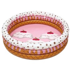 Bestway N冰淇淋聖代三環泳池 51144, 1個, 混和顏色