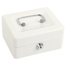 便攜式鑰匙型保險箱 150, 白色